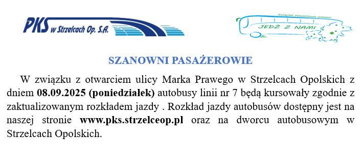 otwarcie marka prawego info